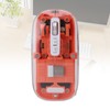 Transparent Computer Mouse 2.4G BT1 BT2 Tri Mode USB Rechargeable