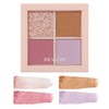 Lebron Dazzle Eyeshadow Quad 015 Cosmic Star Color Image: Bronze