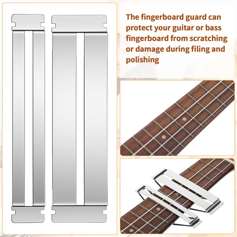 3 Sets Guitar Fret Polishing Tools, Luthier Tool Kit Fret