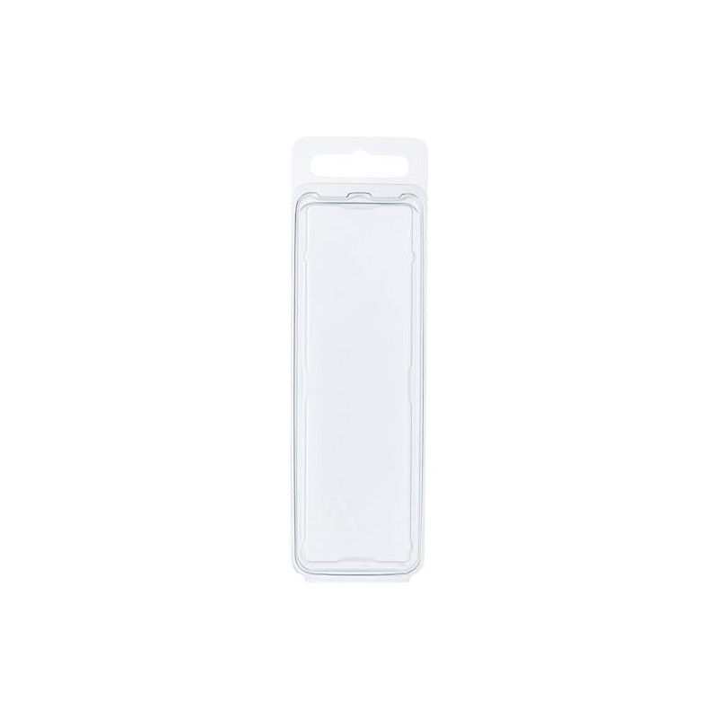 Collecting Warehouse Clear Plastic Clamshell Package/Storage Container, 4" H x