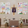 Tudomro 4 Pcs Sunday School Decor for Classroom School Bible