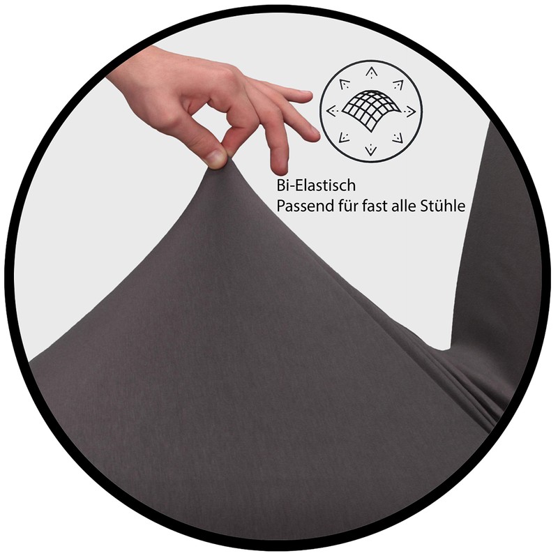 Staboos Universal Stretch Chair Cover 96 % Cotton Easy-Care and