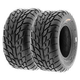 SunF 20x10-10 ATV UTV Tire 20x10x10 Hardpack Race Sport 6 PR A021 - PAIR of 2