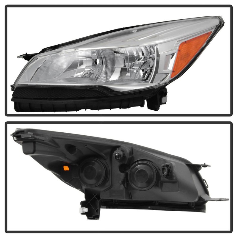 ACANII - For 2013-2016 Ford Escape Halogen Model Replacement Headlight