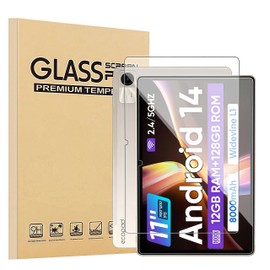 HaOaMoEo 2 Pack Screen Protector for ECOPAD E20 11 inch Tablet 2024 Android, HD Clear Tempered Glass Film Guard 9H hardness surface transparency Scratch-resistant; Shock-resistant; Oil-resistant