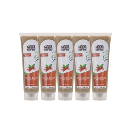 bienestar NEEM ERFRE Crema Dental Natural LIBRE DE FLUOR Artesanal de Corteza de Neem-Sin Fluor, Gluten, Sulfatos (SLS), Parabenos, Petrolatos, Triclosan, Azuca (Canela, Paq. 5)