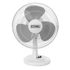 EZ-CHILL 16” Oscillating Table Fan with Adjustable Tilt, Convenient Push