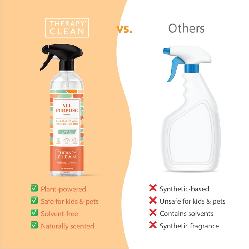 Therapy Clean All Purpose Cleaning Spray - Fresh Herbs &