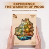 AEEKDOOK Wooden Puzzles for Adults - 100 Pieces Animal Ark