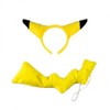 shoperama Anime Mythical Creatures Yellow Costume Accessory Headband with Ears