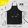 ROTANET Extra Large Aprons for Men Adjustable Bib Aprons with