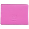 Mala Leather Moonflower Collection Travel Card/Season Ticket Holder 660TC_56 Pink