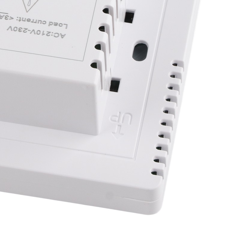 Floor Heating Thermostat Programmable Large LCD Display Plumbing Temperature Controller