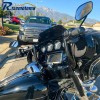 Risemotom8 Gloss Black 12" Meathook Ape Hanger Handlebar For Electra
