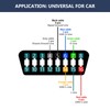 OBD2 Diagnostic Adapter 12V‑24V ABS Heat Resistant Wearproof Universal for