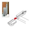 Prime-Line N 6598 Bypass Door Roller Assembly, 1-1/2 in. Nylon