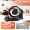1400W Waffle Maker, Double Belgian Waffle Maker 180°Flip, Waffle Iron