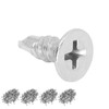 200Pcs Self Drilling Screw Countersunk Cross Stainless Steel 13mm Length