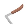 Steel Hoof Knife L Shaped Ergonomic Curved Handle Hoof Trimming