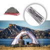 Azarxis Tent Pole, Aluminum Pole, Lightweight, Replacement Pole, Tent Frame,