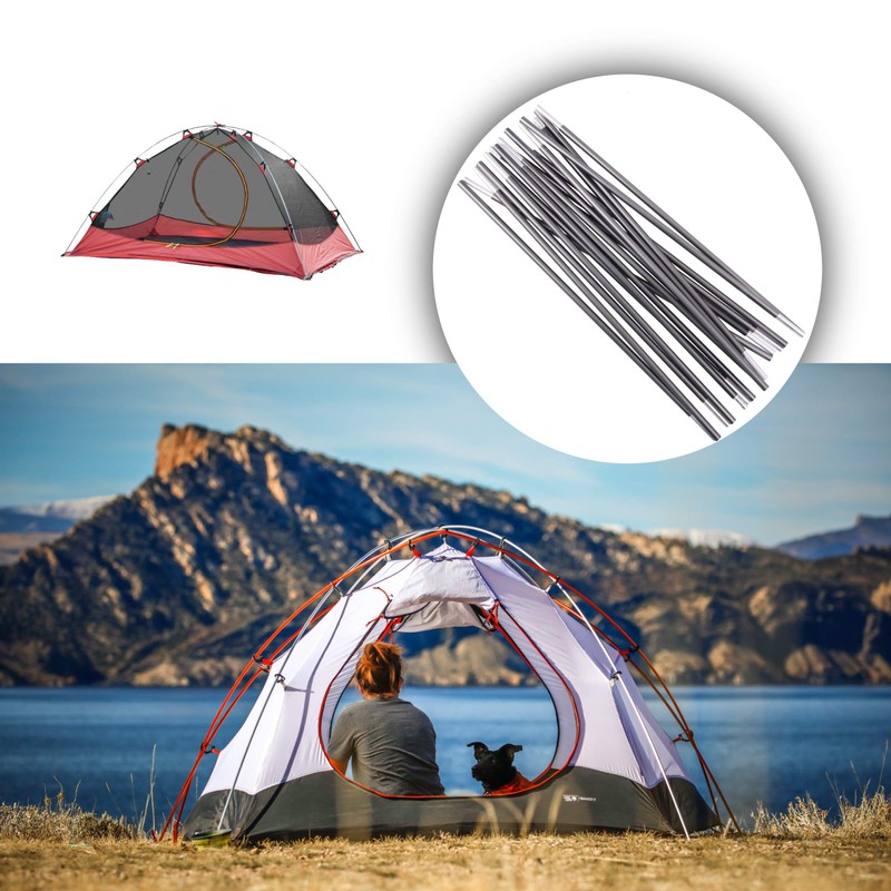 Azarxis Tent Pole, Aluminum Pole, Lightweight, Replacement Pole, Tent Frame,