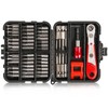 53-Piece Screwdriver Bit Set, LATTOOK Right Angle Low Profile 90