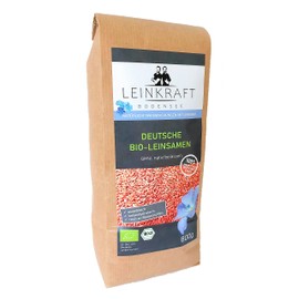 German Organic Linseed 800 g Brown 100% Organic Natural Bakers Quality