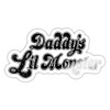 Spreadshirt Harley Quinn Daddy's Lil Monster Sticker 10 x 10