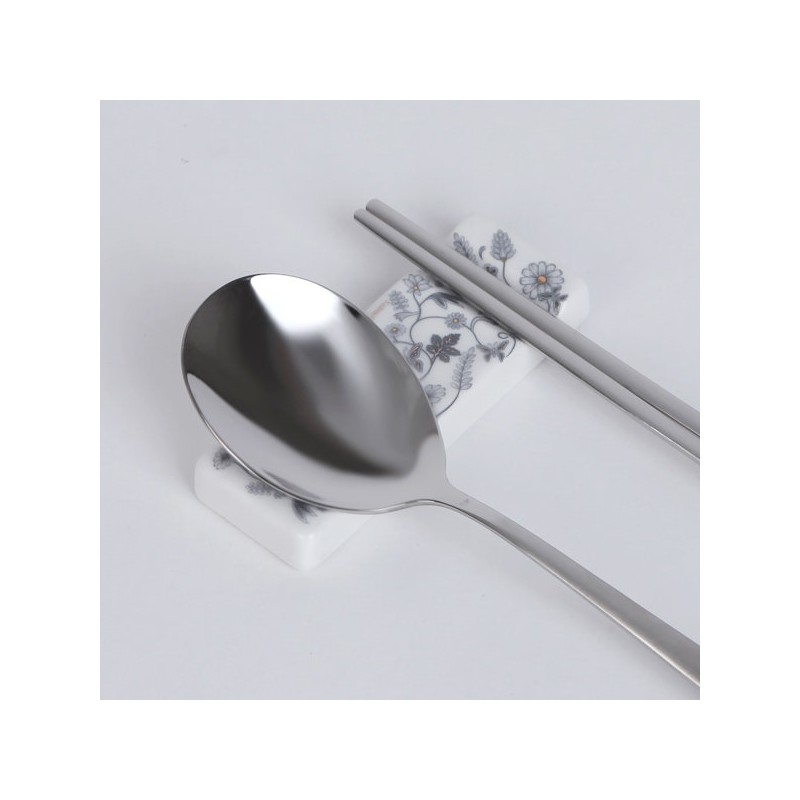 Golden Bell Butterfly Gray Spoon Rest 5P / 골든벨 버터플라이