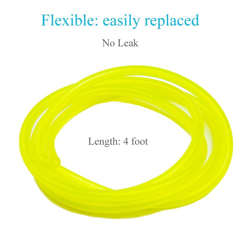 HOODELL 4 Sizes Premium Petrol Fuel Line, 4 Feet Long