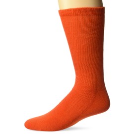 Champion Sports Rhino All Sport Athletic Socks, Orange, Large (10-13)