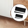 20-Pack Black Plastic Furniture Shims – Heavy-Duty Leveling Wedges in