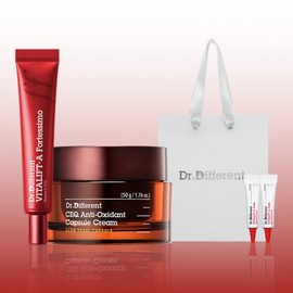 Doctor Different [Highly nutritious vitamin set] Vita Lift A Fortessimo 30g + CEQ Antioxidant Capsule Cream 50g / 닥터디퍼런트 [고영양 비타민 세트]비타리프트A 포르테시모30g+CEQ안티옥시던트 캡슐 크림50g