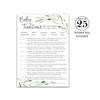 GREENERY Baby Shower Game — BABY TRADITIONS around the World