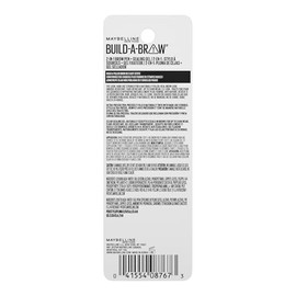 Maybelline Build A Brow Pluma de cejas y gel sellador 2 en 1 Build A Brow Tono medium brown, trazos delgados que rellenan con precisión y pinta con naturalidad, cejas más pobladas, reales y naturales