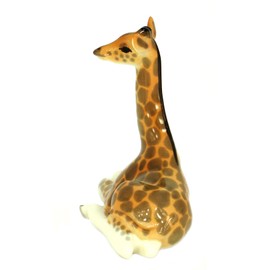 Giraffe Baby Lomonosov Porcelain Collectible Figurine