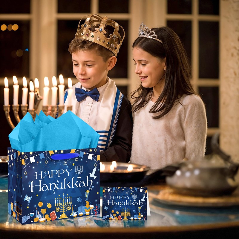 TagreSpike Happy Hanukkah Gift Bag
