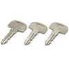 BODYA 6pcs 601 Excavator Keys Ignition Key Construction Machinery Replacement