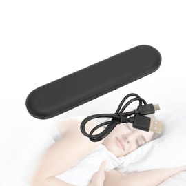 Pillow Speakers Bluetooth, Pillow Speakers, Bluetooth 5.3 Portable Bone Conduction Speaker with Timer Off Function, Mini Pillow Speaker for Adults (Black)