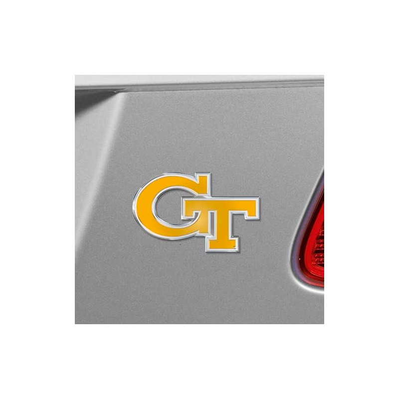 Fanmats 60524: Georgia Tech Yellow Jackets Heavy Duty Aluminum Embossed