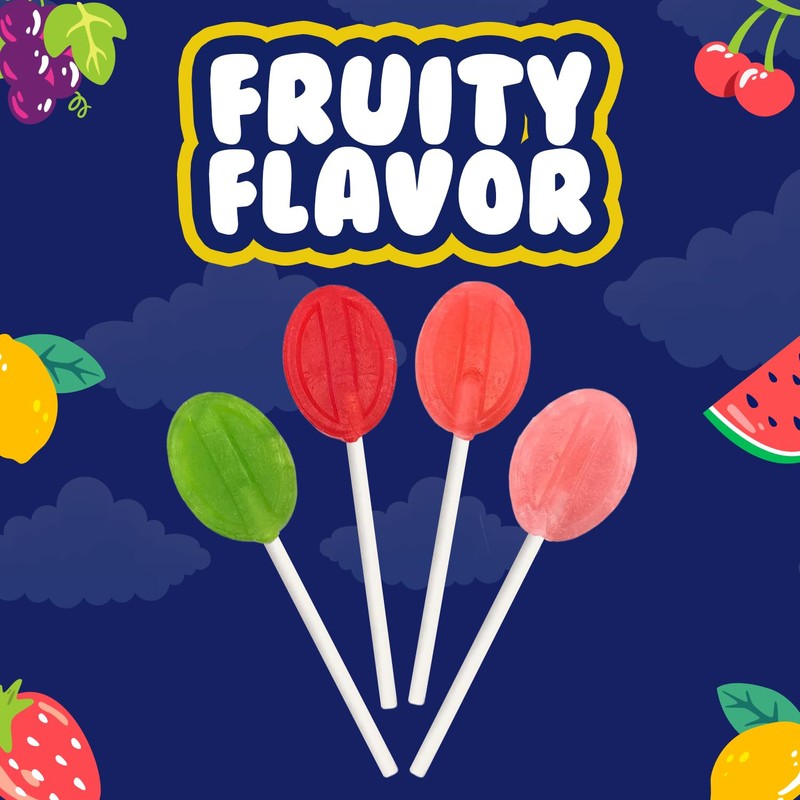 Bulk Halloween Lollipops Candy Variety Pack - 2 Pound Approx.