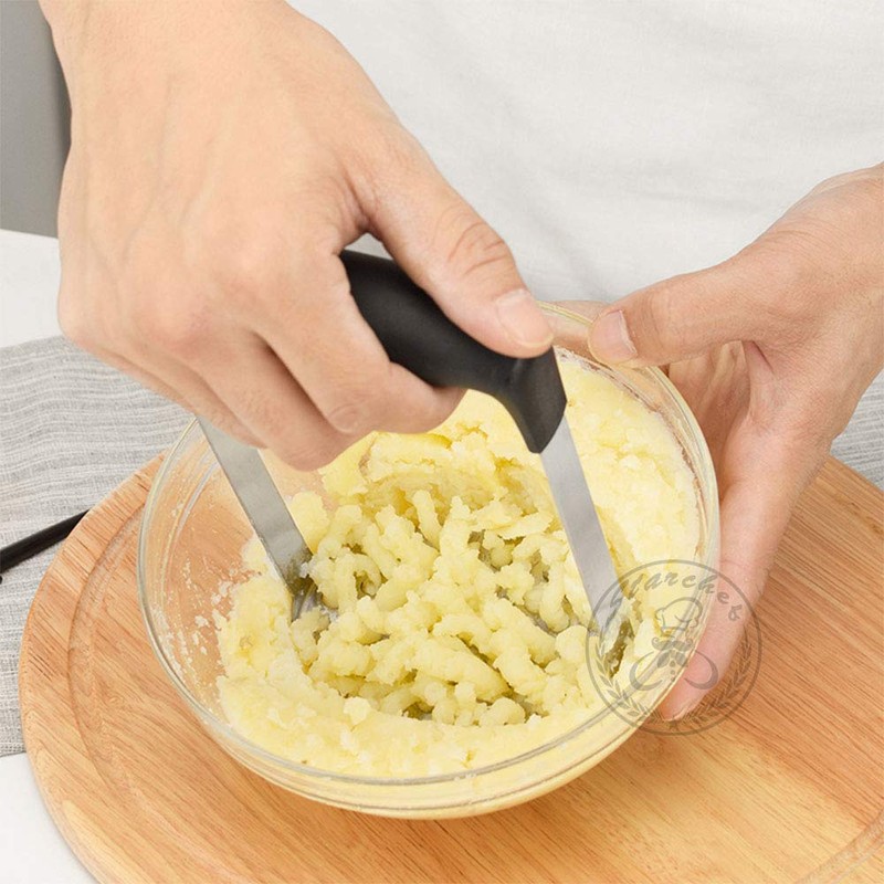 Starchef Masher Ricer,Stainless Steel Masher Ricer with Soft Handle, Baby