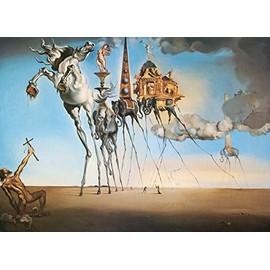 EuroGraphics Salvador Dalí - Rompecabezas de la tentación de San Antonio (1000 Piezas), Color Blanco