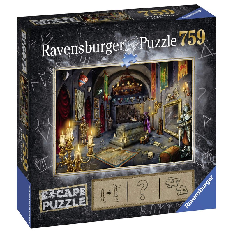 Ravensburger Escape Puzzle Vampire's Castle - 759 Piece Immersive Jigsaw