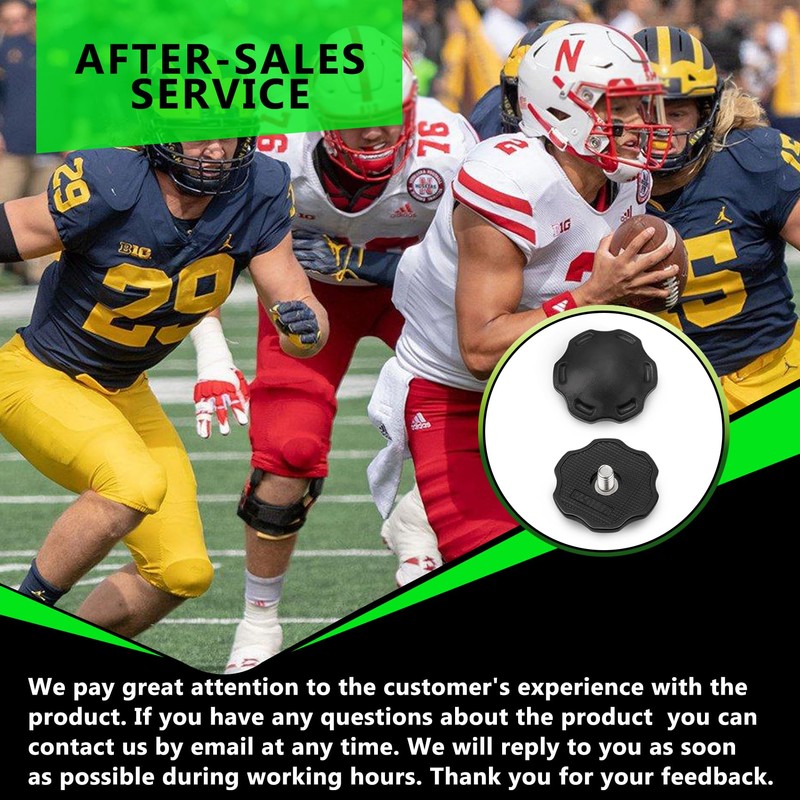 Thumb Screws Fits for Riddell Speedflex Helmet, Football Helmet Repair