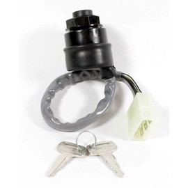 Partman Ignition Key Switch Fit for Kawasaki Mule 500/550/520/600/610/SX/2010/2020 / 2500/2510 / 2520/4000/4010 Replaces 27005-0011, 27005-1146 & 27005-1191