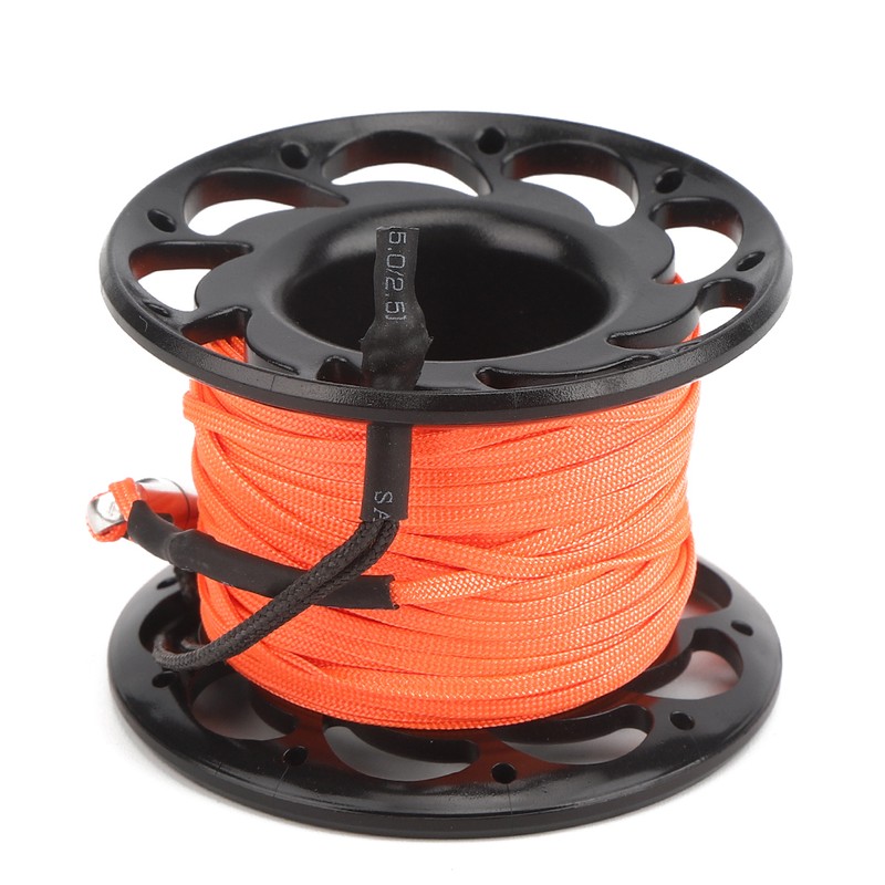 15m Plastic Wire Reel Dual Heads Hook Diving Marker Buoy