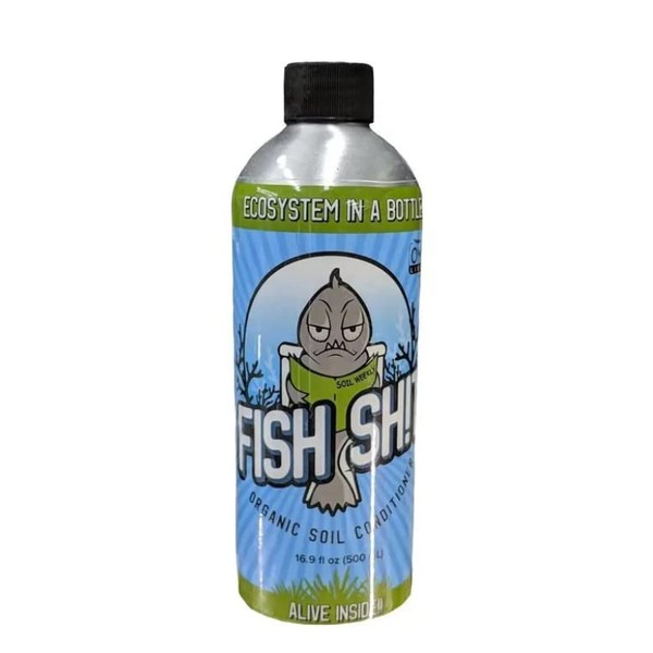 Fish Head Farms Organic Soil Conditioner for Yield and Flavor Enhancement. Useful in both Garden and Hydroponics Applications. 500 mL