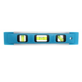 9 Inch Torpedo Level Magnetic, Small Leveler Tool With 3 Bubble Vials