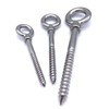 Pack of 2 Eye Bolts with Wood Thread, Diameter 8